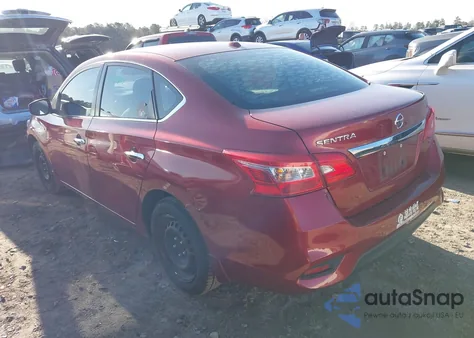 2017 Nissan Sentra Sv из США, поврежденный, VIN 3N1AB7AP4HY410145